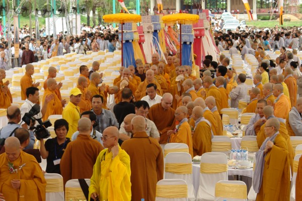 Lễ Thượng Bảng Chùa Quốc Ân Khải Tường - An Vị Tôn Tượng Phật Ngọc
