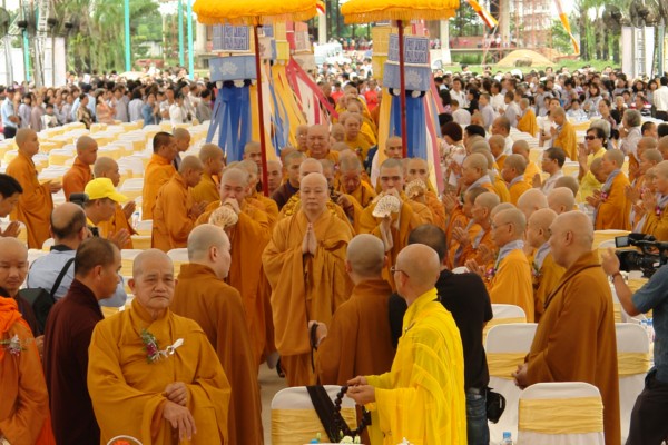 Lễ Thượng Bảng Chùa Quốc Ân Khải Tường - An Vị Tôn Tượng Phật Ngọc