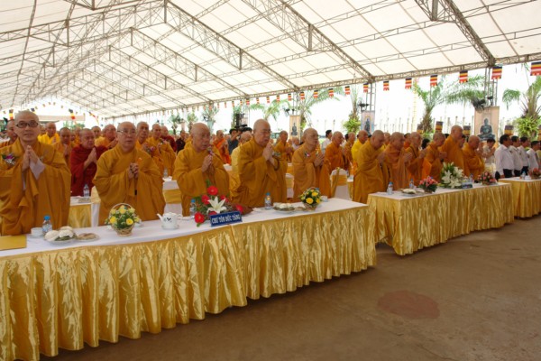 Lễ Thượng Bảng Chùa Quốc Ân Khải Tường - An Vị Tôn Tượng Phật Ngọc