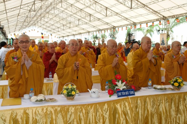 Lễ Thượng Bảng Chùa Quốc Ân Khải Tường - An Vị Tôn Tượng Phật Ngọc