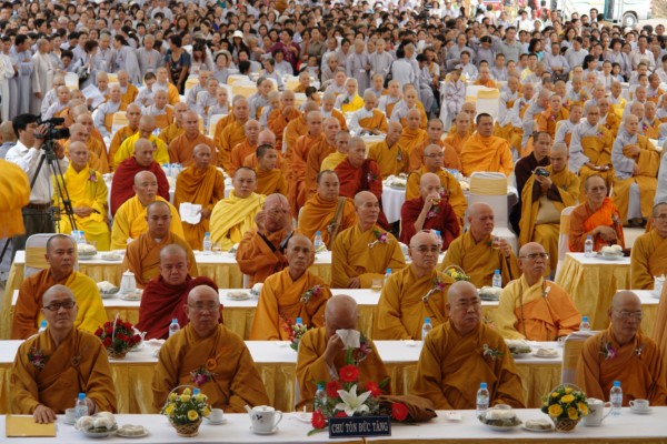 Lễ Thượng Bảng Chùa Quốc Ân Khải Tường - An Vị Tôn Tượng Phật Ngọc
