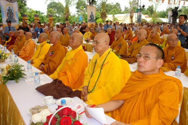 Lễ Thượng Bảng Chùa Quốc Ân Khải Tường - An Vị Tôn Tượng Phật Ngọc