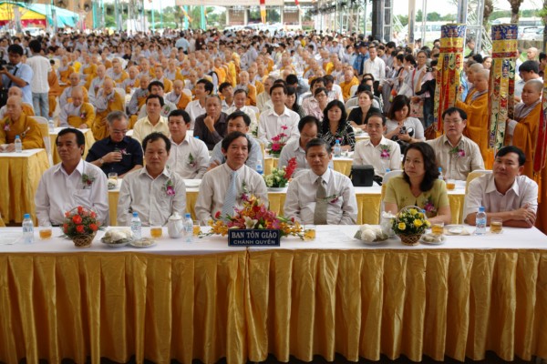 Lễ Thượng Bảng Chùa Quốc Ân Khải Tường - An Vị Tôn Tượng Phật Ngọc