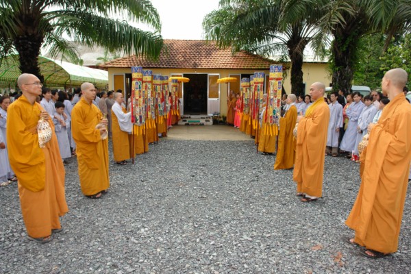 Lễ Thượng Bảng Chùa Quốc Ân Khải Tường - An Vị Tôn Tượng Phật Ngọc