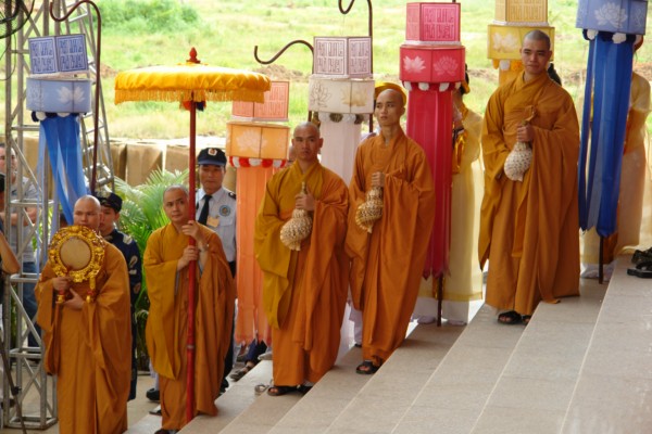 Lễ Thượng Bảng Chùa Quốc Ân Khải Tường - An Vị Tôn Tượng Phật Ngọc