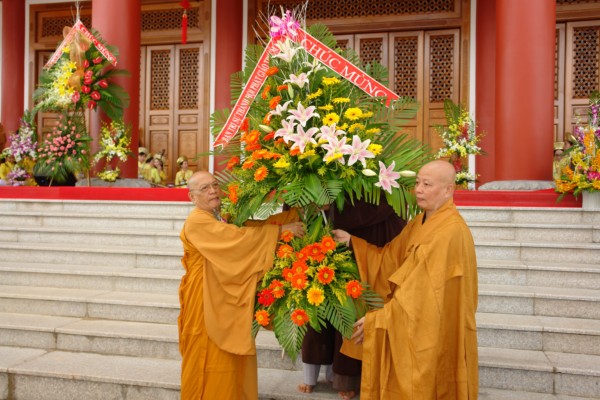 Lễ Thượng Bảng Chùa Quốc Ân Khải Tường - An Vị Tôn Tượng Phật Ngọc