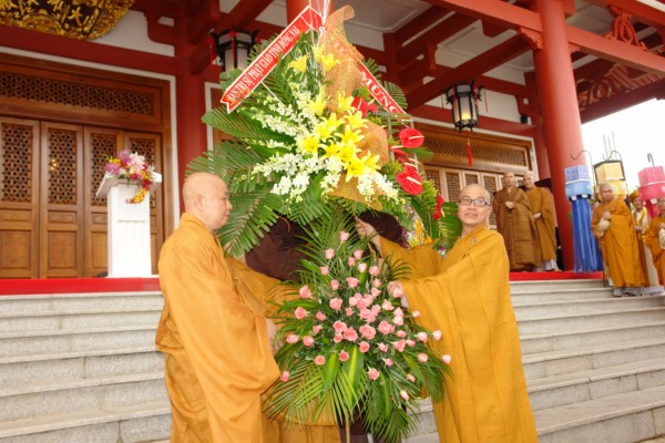 Lễ Thượng Bảng Chùa Quốc Ân Khải Tường - An Vị Tôn Tượng Phật Ngọc
