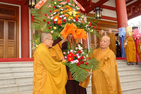 Lễ Thượng Bảng Chùa Quốc Ân Khải Tường - An Vị Tôn Tượng Phật Ngọc