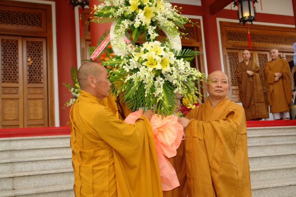 Lễ Thượng Bảng Chùa Quốc Ân Khải Tường - An Vị Tôn Tượng Phật Ngọc