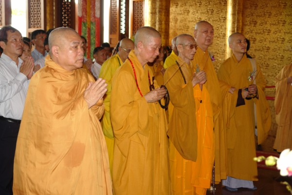 Lễ Thượng Bảng Chùa Quốc Ân Khải Tường - An Vị Tôn Tượng Phật Ngọc
