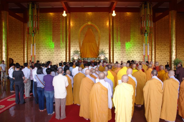 Lễ Thượng Bảng Chùa Quốc Ân Khải Tường - An Vị Tôn Tượng Phật Ngọc