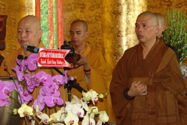 Lễ Thượng Bảng Chùa Quốc Ân Khải Tường - An Vị Tôn Tượng Phật Ngọc