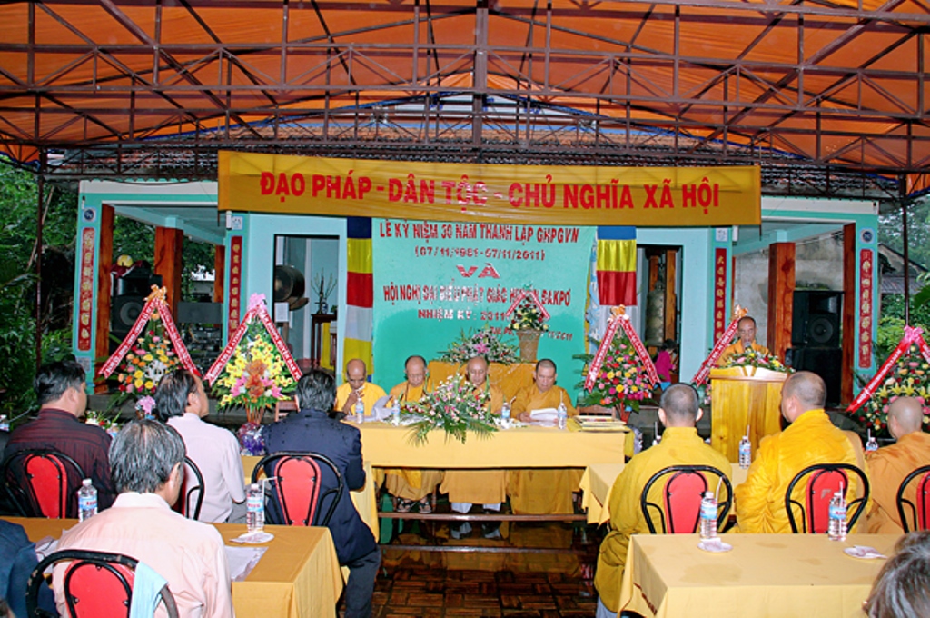 Gia Lai: Phật Giáo Huyện Đăkpơ Lễ Kỷ Niệm 30 Năm Thành Lâp G.H.P.G.V.N Hội Nghị Đại Biểu Phật Giáo Huyện Đăkpơ Nhiệm Kỳ II