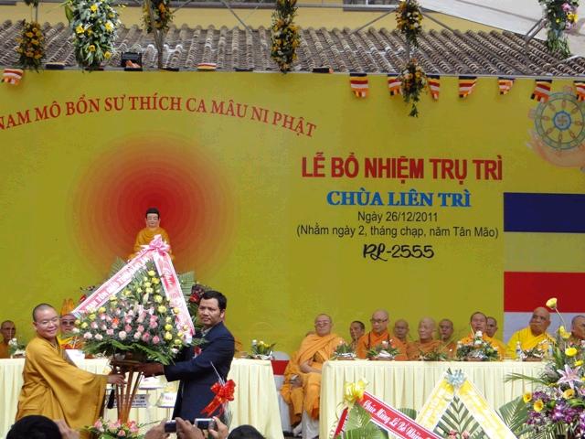 Đak Lăk:Chùa Liên Trì: Làm Lễ Bổ Nhiệm Trụ Trì
