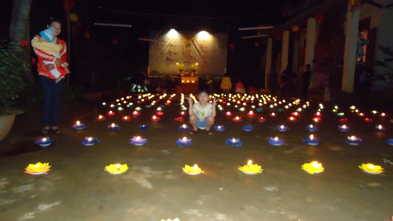 Đăk Nông: Lễ hội hoa đăng vía Đức Quán Thế Âm tại chùa Phước Điền