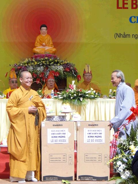 Đak Lăk:Chùa Liên Trì: Làm Lễ Bổ Nhiệm Trụ Trì