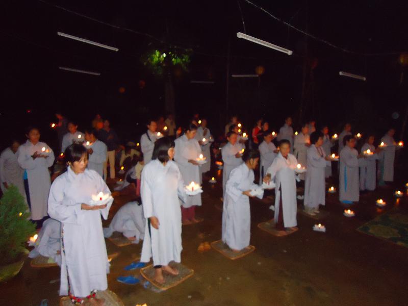 Đăk Nông: Lễ hội hoa đăng vía Đức Quán Thế Âm tại chùa Phước Điền