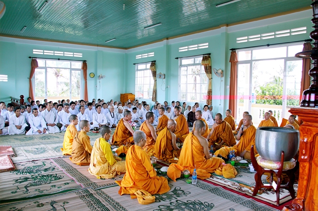 Gia Lai: Tịnh Xá Ngọc Túc Khóa Tu Giới Định Tuệ Lần Thứ Hai