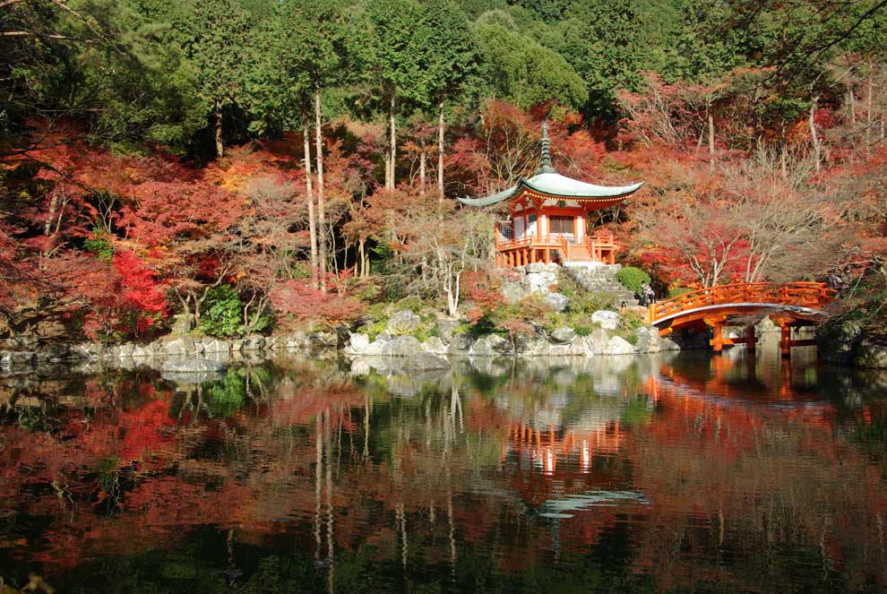 Sắc màu mùa thu ở Kyoto
