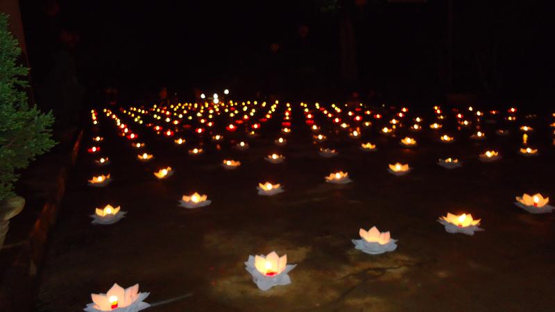 Đăk Nông: Lễ hội hoa đăng vía Đức Quán Thế Âm tại chùa Phước Điền