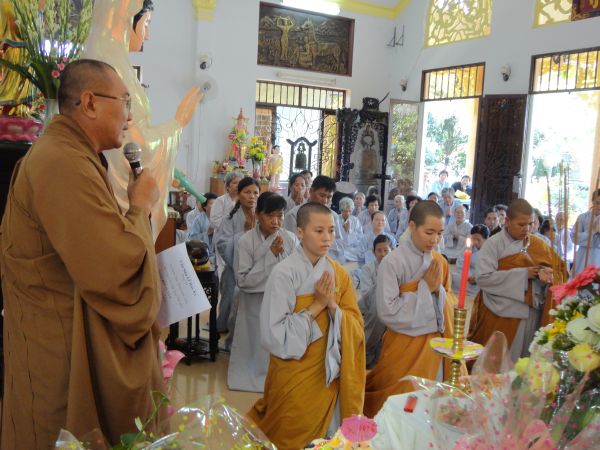 Hóc Môn: Đại lễ húy kỵ, nhập tháp tại chùa Phước Thiện