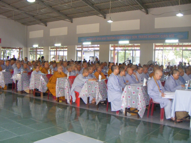 Họp mặt tổng kết công tác Phật sự 2011 - Phân ban Đặc trách Ni giới Trung ương