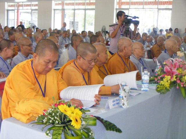 Họp mặt tổng kết công tác Phật sự 2011 - Phân ban Đặc trách Ni giới Trung ương