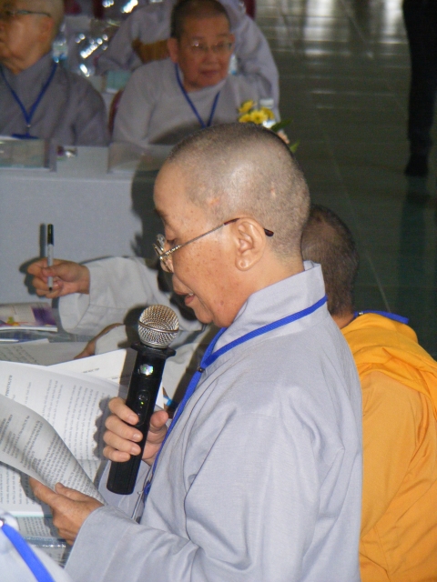 Họp mặt tổng kết công tác Phật sự 2011 - Phân ban Đặc trách Ni giới Trung ương