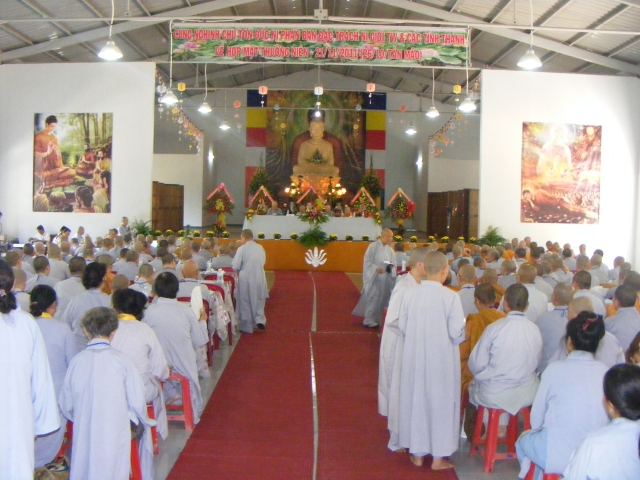 Họp mặt tổng kết công tác Phật sự 2011 - Phân ban Đặc trách Ni giới Trung ương