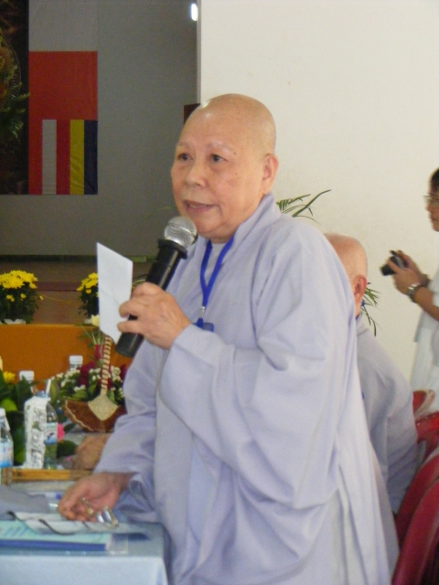 Họp mặt tổng kết công tác Phật sự 2011 - Phân ban Đặc trách Ni giới Trung ương