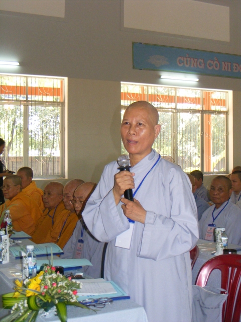 Họp mặt tổng kết công tác Phật sự 2011 - Phân ban Đặc trách Ni giới Trung ương