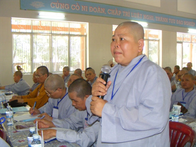 Họp mặt tổng kết công tác Phật sự 2011 - Phân ban Đặc trách Ni giới Trung ương