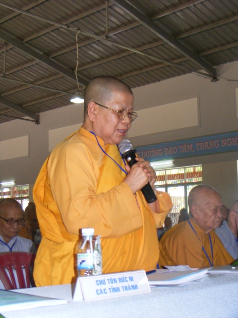 Họp mặt tổng kết công tác Phật sự 2011 - Phân ban Đặc trách Ni giới Trung ương