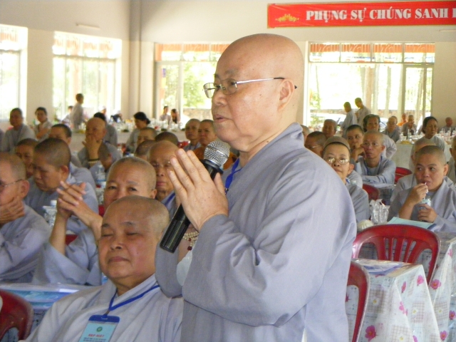 Họp mặt tổng kết công tác Phật sự 2011 - Phân ban Đặc trách Ni giới Trung ương