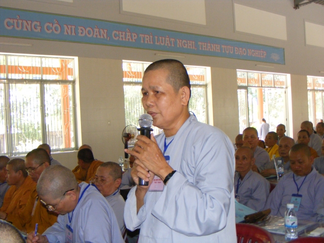 Họp mặt tổng kết công tác Phật sự 2011 - Phân ban Đặc trách Ni giới Trung ương