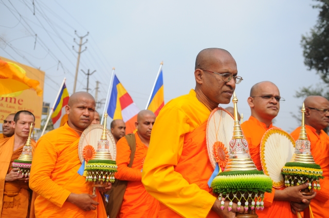 Trì tụng Đại tạng kinh bằng tiếng Pali (Tipitaka) quốc tế tại Bồ Đề Đạo Tràng - Ấn Độ