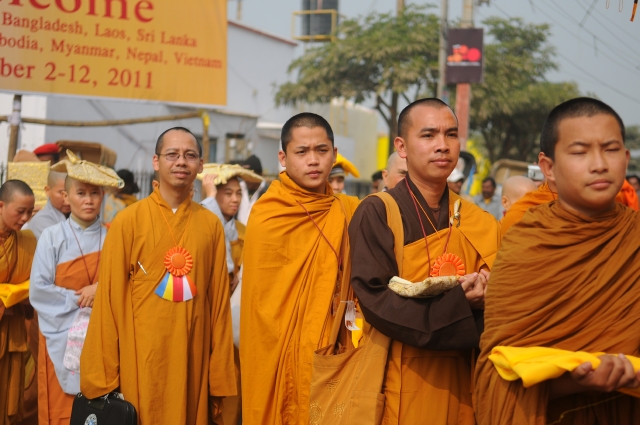 Trì tụng Đại tạng kinh bằng tiếng Pali (Tipitaka) quốc tế tại Bồ Đề Đạo Tràng - Ấn Độ