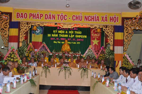 Đồng Tháp: Đại lễ kỷ niệm và hội thảo 30 năm thành lập GHPHVN