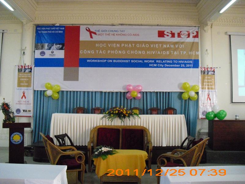Hội thảo: Học viện Phật giáo Việt Nam với công tác phòng chống HIV/AIDS tại TP. Hồ Chí Minh
