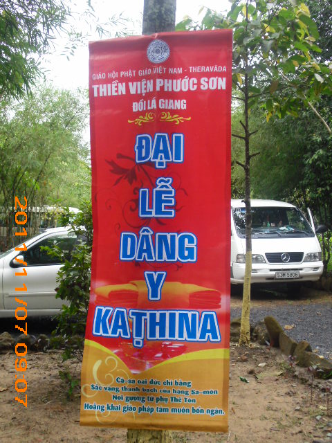 Đại Lễ Dâng Y Kathina tại Thiền Viện Phước Sơn, Đồng Nai