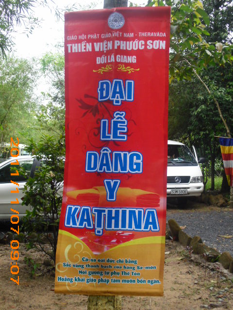 Đại Lễ Dâng Y Kathina tại Thiền Viện Phước Sơn, Đồng Nai