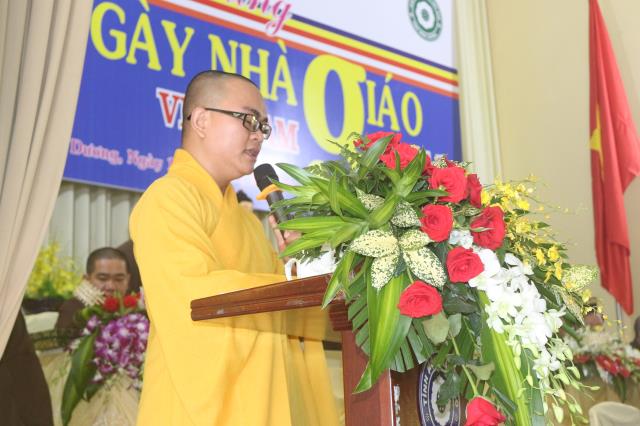 Bình Dương: Trường Trung cấp Phật học tổ chức lễ Nhà giáo Việt Nam 20 – 11