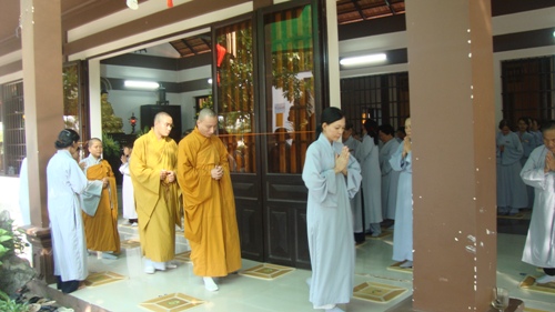 Khóa tu chánh niệm lần thứ 42 tại chùa Liên Trì