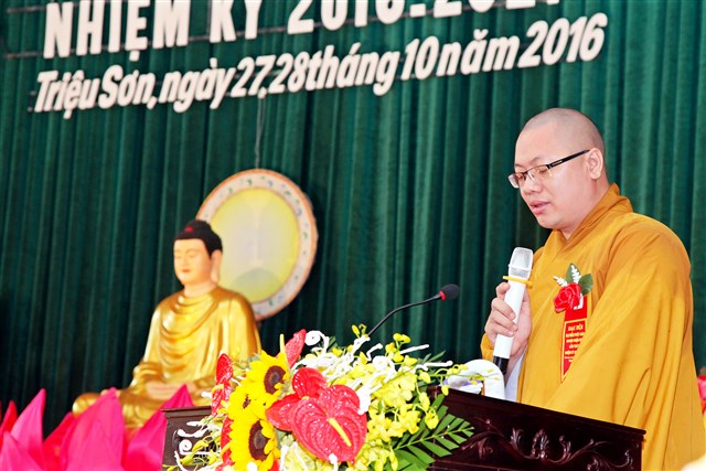 Triệu Sơn: Đại hội Đại biểu PG huyện lần III Nk (2016-2021)