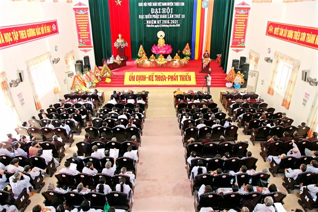 Triệu Sơn: Đại hội Đại biểu PG huyện lần III Nk (2016-2021)
