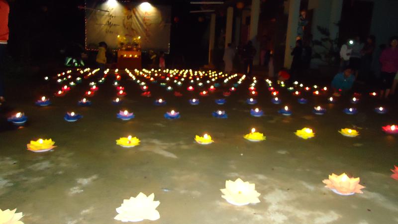 Đăk Nông: Lễ hội hoa đăng vía Đức Quán Thế Âm tại chùa Phước Điền