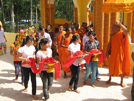 Độc đáo lễ Kiết giới sây - ma của người Khmer Nam Bộ