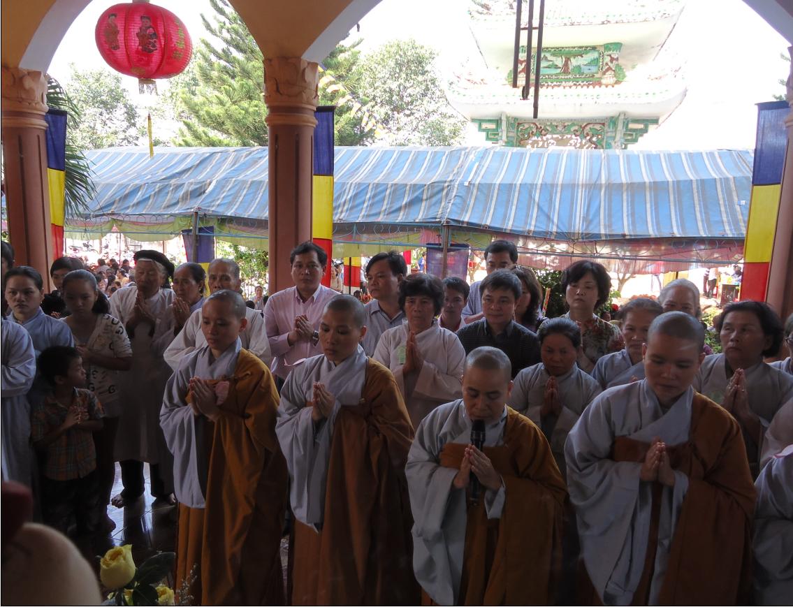 Đồng Nai: Lễ rót đồng đúc Đại Hồng Chung chùa Bảo Quang