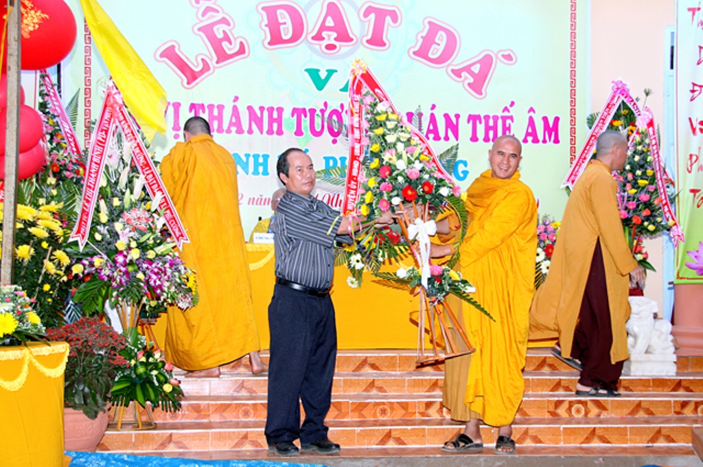 Lễ Đặt Đá và An Vị Tôn Tượng Bồ Tát Quán Thế Âm