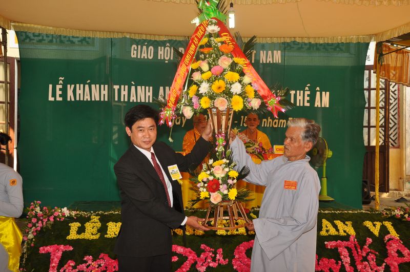 Quảng Trị: lễ khánh thành, an vị tượng đài Quán Thế Âm trang nghiêm và trọng thể tại chùa Khánh An